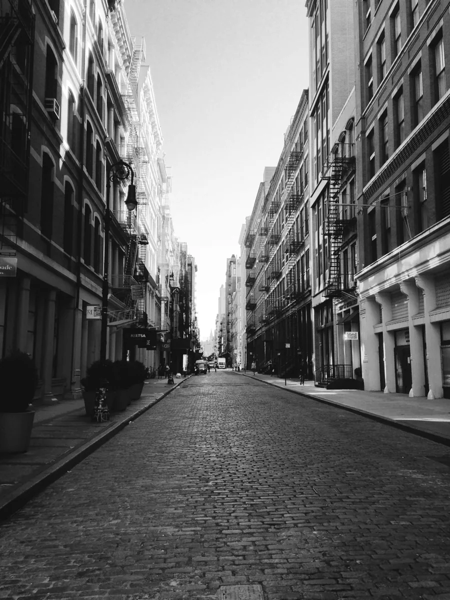 A block of ground-floor businesses, every one of them findable or not.
